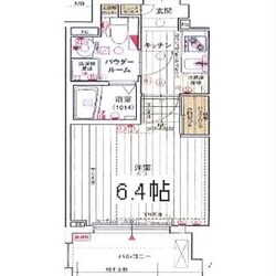 レジュールアッシュ塚本の物件間取画像